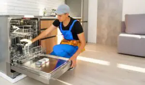 How much does a dishwasher weigh