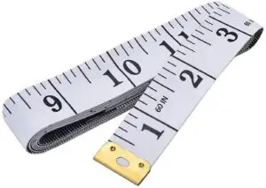 Tape measure dimensions