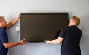 How big is a 50 inch TV