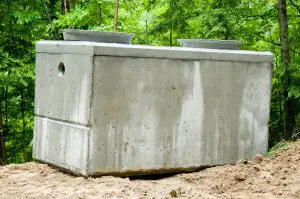 Concrete septic tank sizes