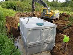 Concrete septic tank sizes