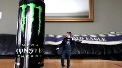 How Tall Is a Monster Can